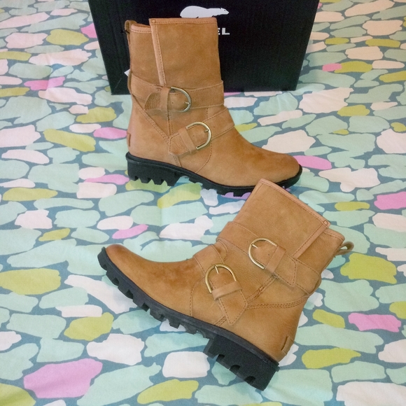 Sorel Phoenix Moto Cozy Boots - Picture 5 of 13